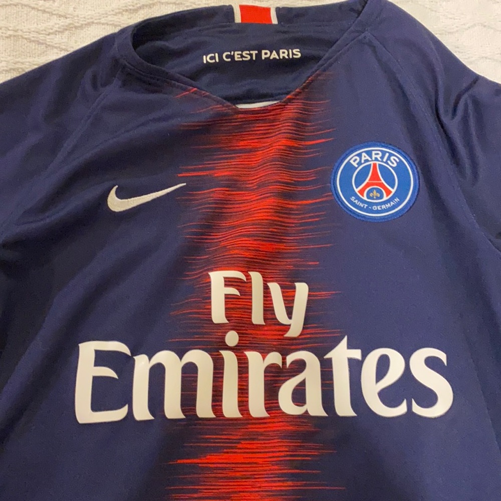 PSG Nike Soccer Jersey Neymar